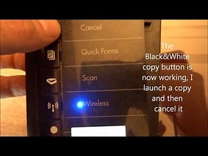 Fix HP Deskjet 3050 printer that won't copy or whose buttons are not responding