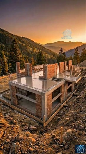 From Empty Land to a Luxury Modern Bungalow 🤯 #shorts #construction #home #architecture