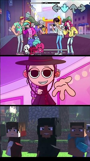 FNF Soda Pop mix Sprunki & Minecraft - FNF Mod - Friday Night Funkin' Mobile Game