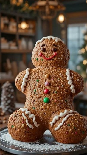 Gingerbread Man → Cookie Cake | Christmas Magic