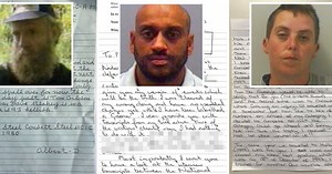 Letters from jail: Bizarre ramblings convicts penned while behind bars