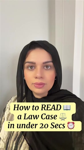 Mastering Law Case Reading in Under 20 Seconds