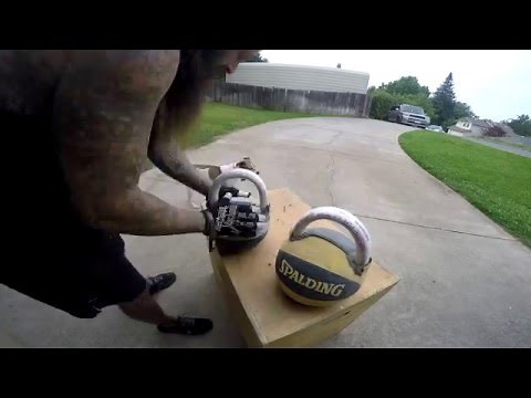 DIY KETTLEBELL SET FOR 20$