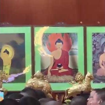 Buddhist Monks Assembly Moment #Monks #Buddhism #TibetanCulture