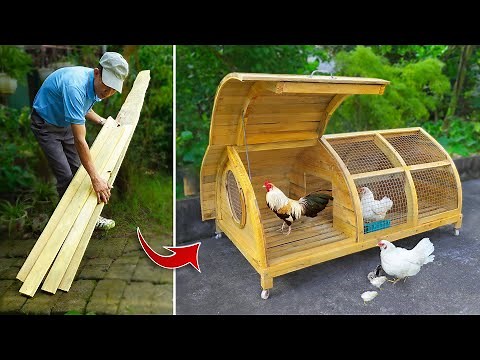 A cute house for chicken | How to make the chicken coop
