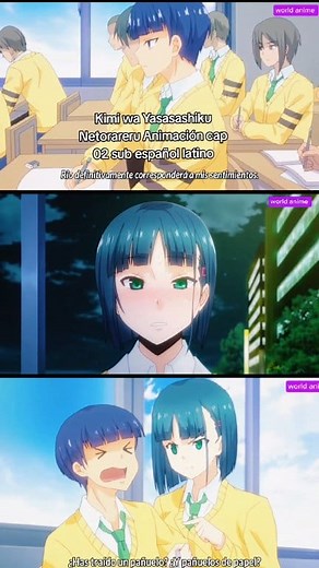 157K views · 4.4K reactions | Kimi wa Yasasashiku Netorareru Animación cap 02 sub español latino | Mundo anime | Facebook