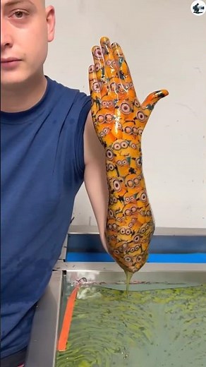 Amazing Water transfer printing.