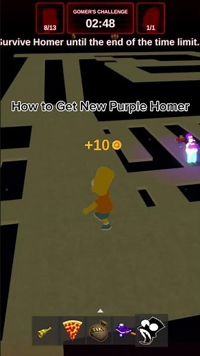 How to Get New Purple Homer in You Vs Homer