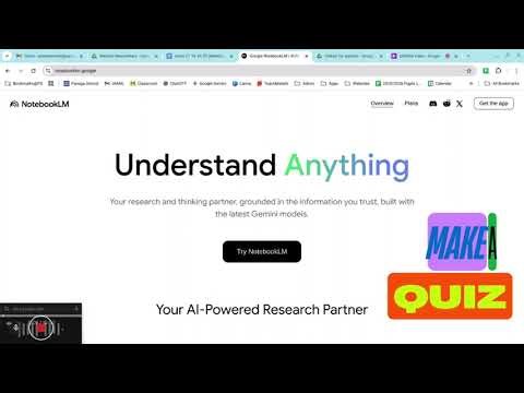 🎓 How to Create Quizzes with NotebookLM