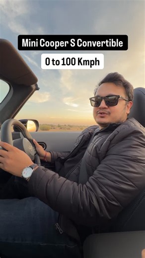 Times Drive on Instagram: "We put the Mini Cooper S Convertible to a 0 to 100 kmph acceleration test! 🏎️💨 The Mini Cooper S Convertible did a 0 to 100 kmph in 7.4 seconds, with the top down. ⏱️ What do you think of the acceleration test? Let us know in the comments section below! ⬇️ [ Mini, Mini Cooper, Mini Cooper S Convertible, Mini Cooper S Convertible acceleration test ]"