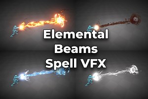 Elemental Beams Spell Effects VFX | Spells | Unity Asset Store