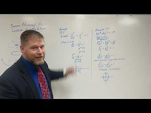 Saxon Advanced Math Lesson 71 Ellipse