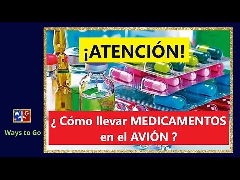 ¿ CÓMO LLEVAR MEDICAMENTOS en el AVIÓN ? Conoce el protocolo para transportarlo sin problemas.