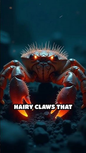 Yeti Crab: Glowing Claws of the Deep Sea