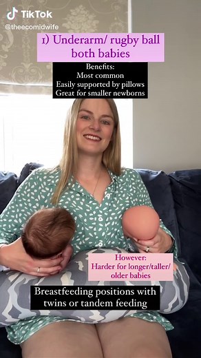 You asked for multiples positions and tandem feeding with breastfeeding and here it is. For research on the safety of tandem feeding in pregnancy check out the caption on Insta #twins #breastfeeding #midwife #midwifery #multiplebirth #breastfeedingweek #breastfeedingclothing #tandemfeeding #pregnancy #pregnant #mumtobe #parenttobe #newborn #breastfeedingclothing #breastfeedingmum #breastfeedingmama