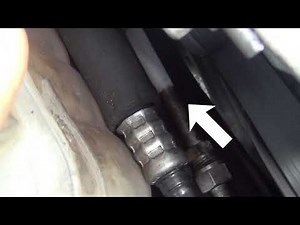 Trouble Shooting AC line with a clogged orifice tube AC blowing Hot Air