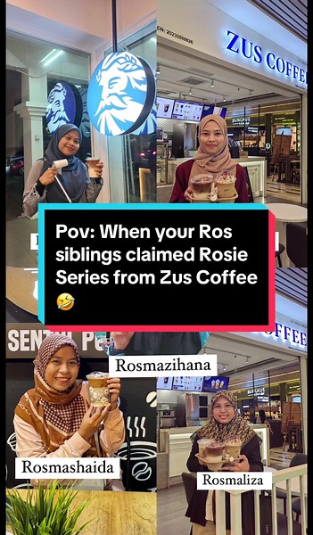 Iced Rosie Latte: A Sibling's Claim at ZUS Coffee