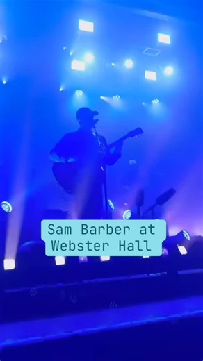 More from Sam Barber’s show a few nights ago at Webster Hall in NY. 📹 @stephtontour (PTCM contributor) #primetimecountry #sambarber #websterhall #newyork #primetimecountrymusic #ptcm #countrymusic | Prime Time Country Music