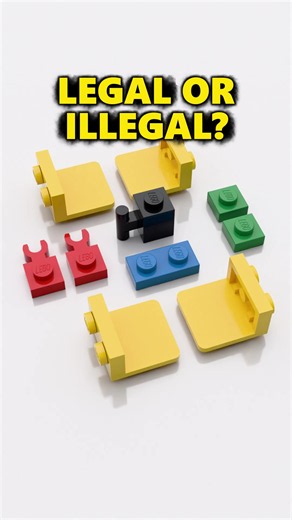 Is This LEGO Building Technique Legal or Illegal?