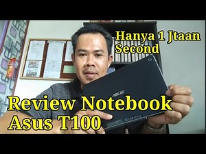 Notebook Second Asus Transformer Book T100 I review