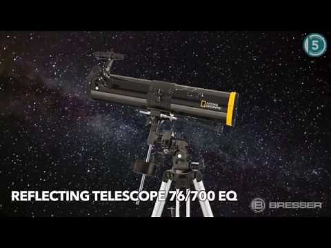 National Geographic 76/700 EQ Telescopio
