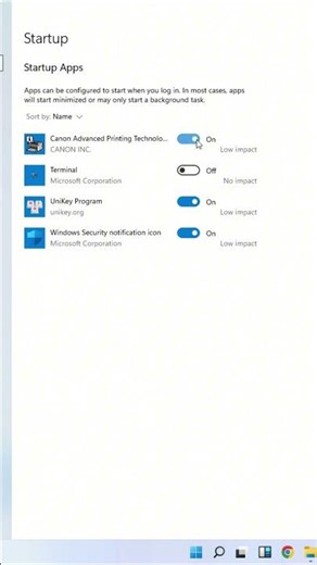 Disable Startup Apps to Make Windows 11 Faster