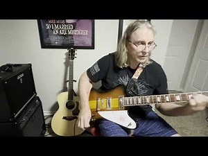 Gibson Firebird replica guitar, Part 2: The demo