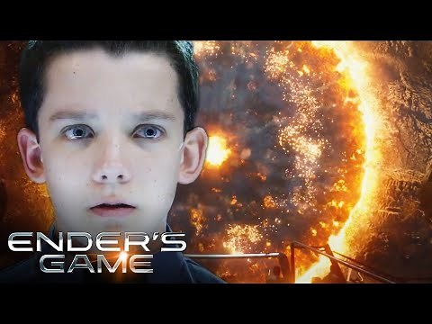 'Ender Obliterates The Formic Homeworld' Scene | Ender's Game | Harrison Ford, Asa Butterfield