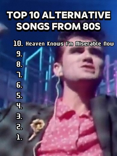 Top 10 Alternative Songs from the 80s