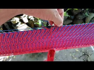 Tutorial, como tejer hamaca tipo galleta