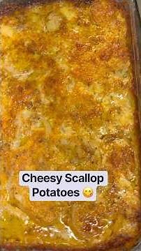 Let Me Show Y’all How I Make My Cheesy Homemade Scalloped Potatoes 🥔🧀