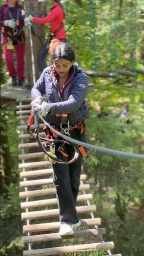 Kletterwald is a best spot for your summer vacation in 🇩🇪 #adventure #students#fun #germany #short