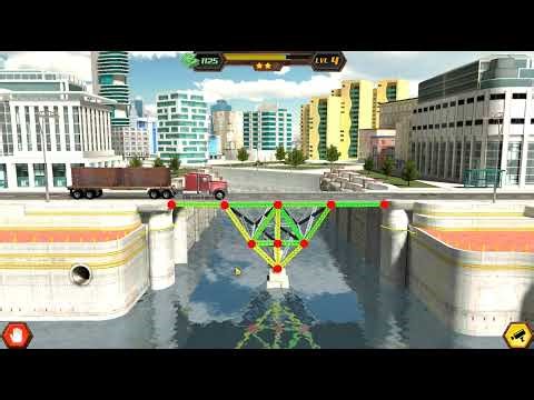 Real Bridge Construction Gameplay