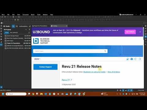 What's New with Bluebeam Revu 21 7