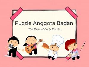 Puzzle Anggota Badan (The parts of body puzzle)