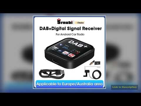 Srnubi DAB Antenna DAB Modules With USB Adapter Android Car Radio GPS Stereo Receiver Player For Eu