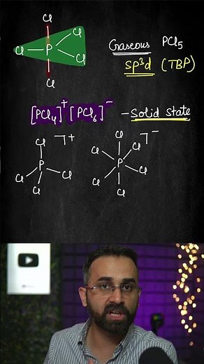 #jee2024 #neet2024 lets understand PCL5 hybridization