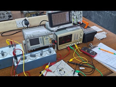 RC-Wien Bridge Oscillator P2| Oscillation Principle & Waveform (Electronics Lab#EXP_4) #KSF DC to AC