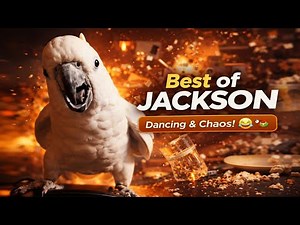 Best of Jackson: Dancing, Pranks & Pure Chaos 😂🦜 (Cockatoo Compilation)