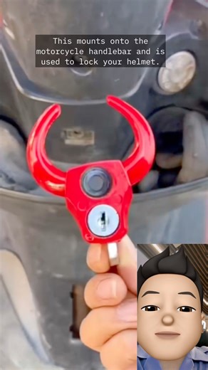 What Does a Handlebar Helmet Lock Do? #helmetlock #motorcycle lock