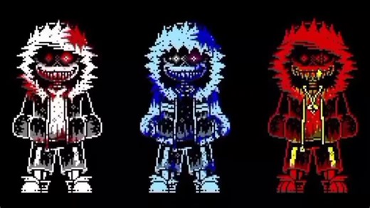 { BIRTHDAY SPECIAL } - UNDERTALE AUs - Horror! Heroes Time Trio - The Trio Of Blood Killers Horror! Heroes Time Trio - Music By 17 golden sonic Horror! Heroes Time Trio - Sprites By Forza edited by CTS23 #17goldensonic #blood #heart #bone #birthday by me