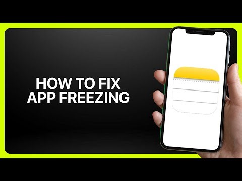 How To Fix “App Freezing” In iPhone Notes App 2025! Tutorial