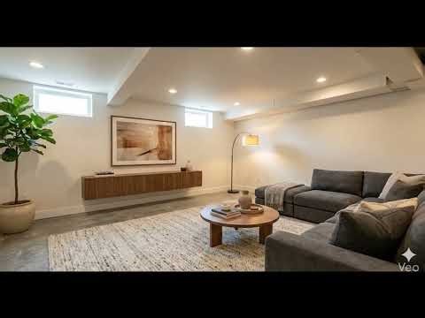 Modern Basement Transformation | Before & After | Full Transformation