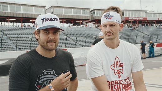 28K views · 340 reactions | Ahead of tonight's Window World 125 at the North Wilkesboro Speedway, we sat down with Landon Huffman Racing to discuss how the Trash Pandas car came to fruition! ️ | Rocket City Trash Pandas | Facebook