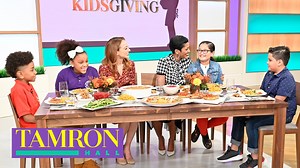 2.7K views · 68 reactions | Tamron Hall shares a delicious Thanksgiving meal with four special Common Threads chefs!! | Tamron Hall Show | Facebook