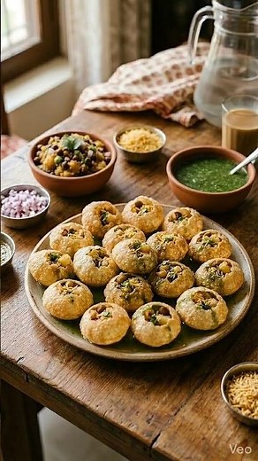 Street Style Pani Puri at Home | Crispy & Spicy