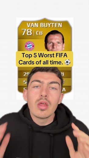 Top 5 Worst FIFA Cards of All Time