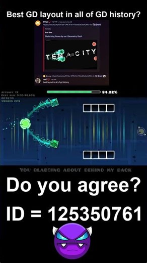 Is this the best GD layout of all time? (read description before rioting abt the video format)