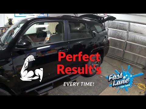 2023 Toyota 4Runner Quarter Window Removal AND Tint!