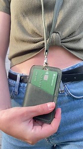 Id Card Holder Personalized,card Holder Lanyard,id Card Holder,lanyard Id Holder,id Wallet Lanyard,leather Card Holder Id - Etsy